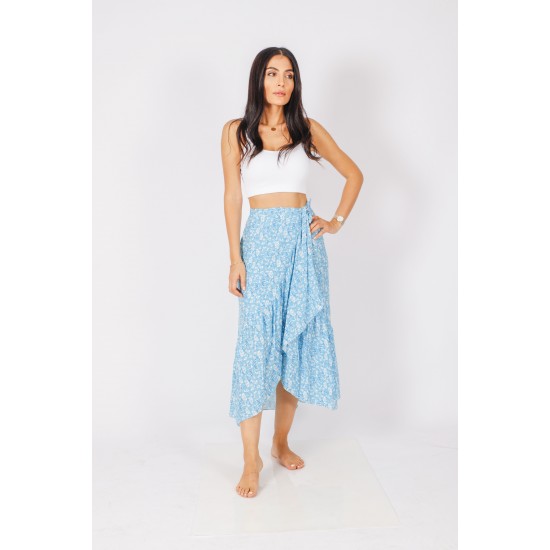 DESENLİ ANVELOP ETEK BOHO LOVES ELİF MISIRLI